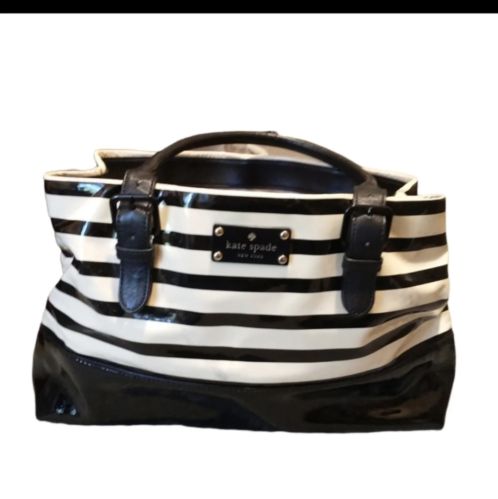 Kate Spade Black & Cream Tote